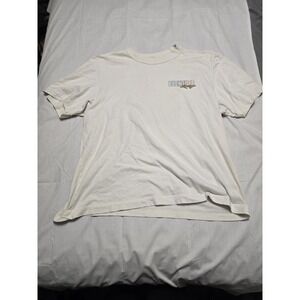 Vintage Budweiser Racing Shirt Mens XL White NASCAR King of Beers Beer Promo 90s